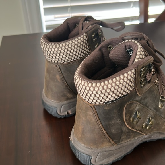 Drew Iceberg Waterproof Slip-Resistant Comfort Brown Nubuck Boots Women Sz. 8.5 - Picture 12 of 17